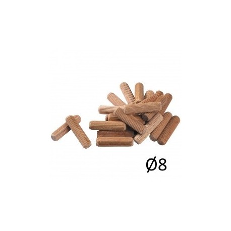 TOURILLONS BOIS ø8x35 SACHET DE 100