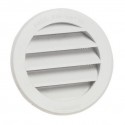 GRILLE RONDE PVC A ENCASTRER (UNITE)