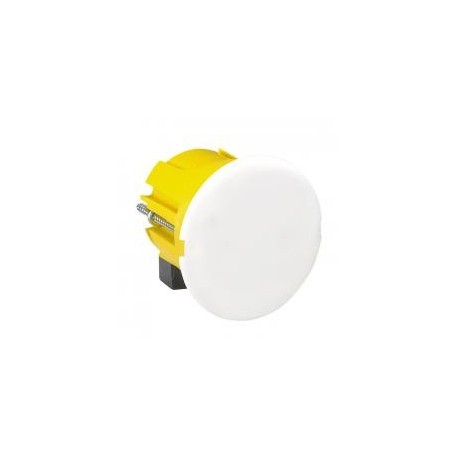 BOITE LUMINAIRE BATIBOX AVEC COUVERCLE Ø40 MM (UNITE)