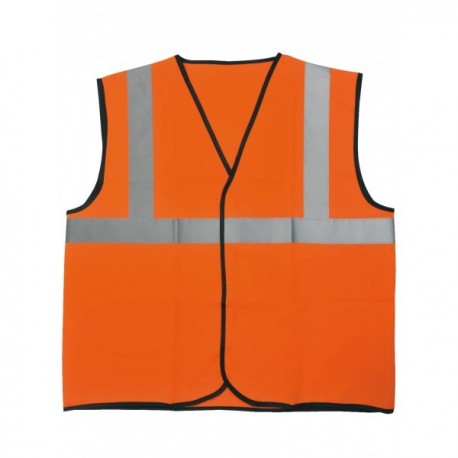 GILET ORANGE POLYESTER HAUTE VISIBILITE (UNITE)