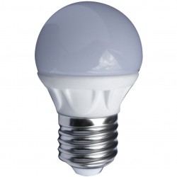 AMPOULE LED MINI SPHERIQUE OPAQUE E27 5 Watts (UNITE)