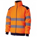 VESTE POLAIRE HAUTE VISIBILITE ORANGE