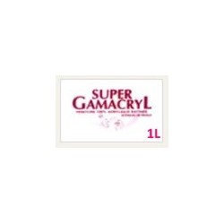 SUPER GAMACRYL : PEINTURE 100% ACRYLIQUE SATIN BLANC (UNITE)