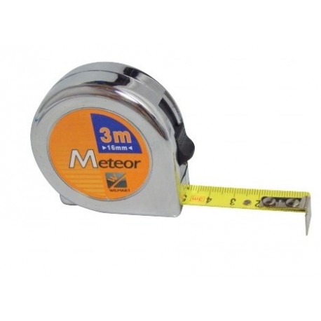 RUBAN DE MESURE METEOR 3 M X 16 MM (UNITE)