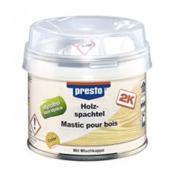 PRESTO MASTIC POLYESTER BOIS 250 G (UNITE)