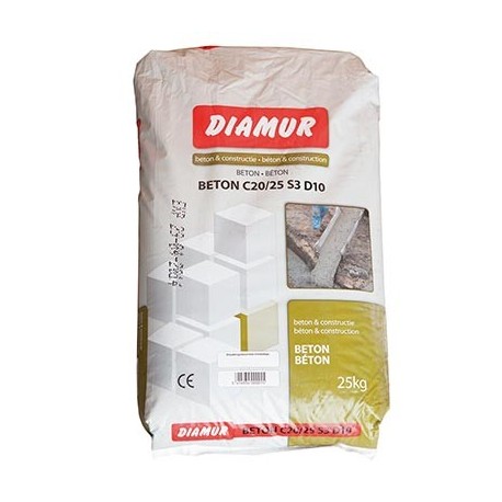 BETON DIAMUR C20/25 S3 D-10 25KG (UNITE)