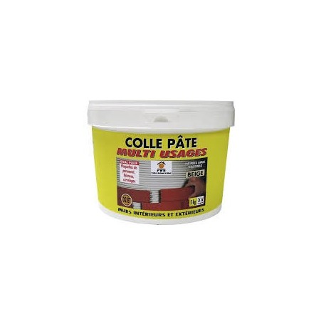 COLLE PATE MULTI USAGE BEIGE 5KG (Unité)