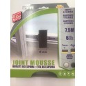 JOINT ISOLATION SOUPLE ET FLEXIBLE  7.5m 1-4mm NOIR