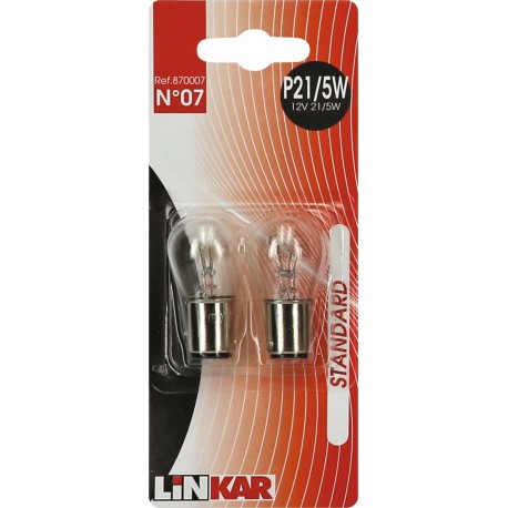 2 AMPOULES FEUX STOP 12V (lot de 2)