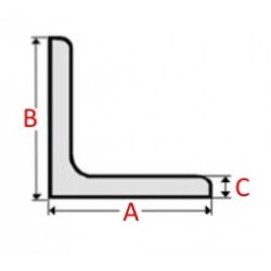 CORNIERE EGALE ACIER (au mètre)