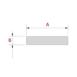 PLAT ALUMINIUM (EN 2 METRES)