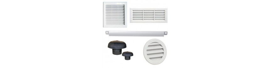 Rayon grille de ventilation (carre , ronde , rectangle , chapeau , trappe)