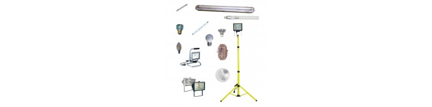 Equipement et accessoire d'éclairage (ampoules , ballasts , leds , douilles) 