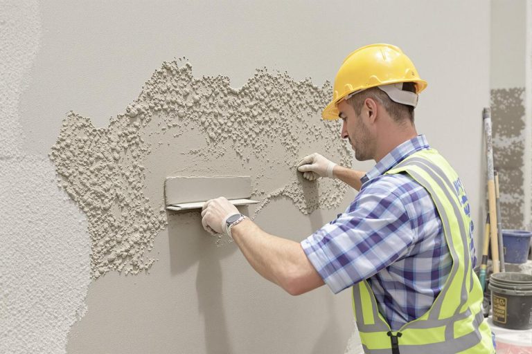Mortier de finition : ciment pour enduit de mur lisse.jpg